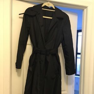 Full length Prada trench coat